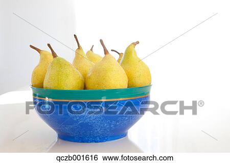 Pears in a bowl View Large Photo Image Stock Photograph - Pears in a bowl. Fotosearch