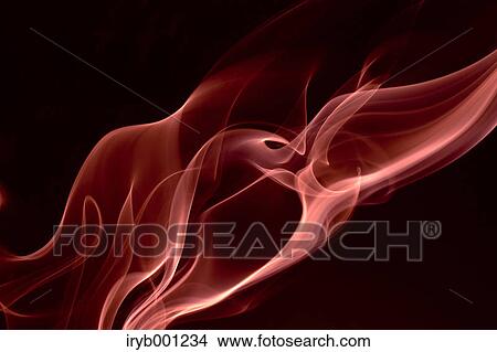 Red smoke on black background View Large Photo Image Picture - Red smoke on black background. Fotosearch