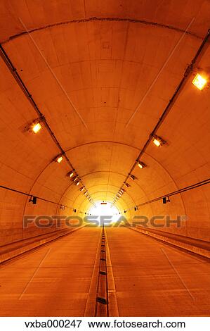 Stock Photo - Road tunnel. Fotosearch