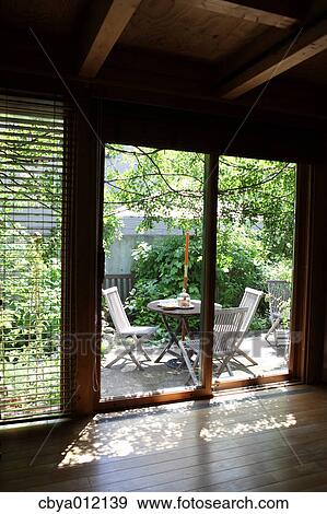 Stock Photo - Room by the garden. Fotosearch