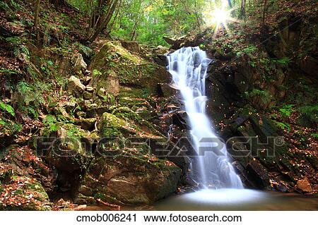 Uguisu Waterfall, Nara Prefecture View Large Photo Image Stock Image - Uguisu Waterfall, Nara Prefecture. Fotosearch