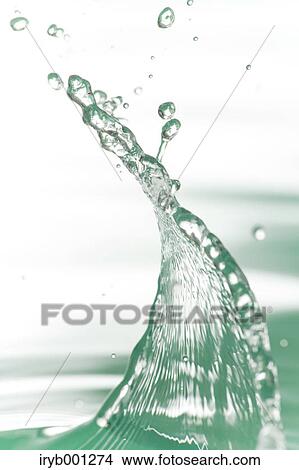 Picture - Water splash. Fotosearch