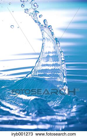 Stock Image - Water splash. Fotosearch