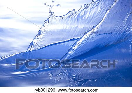 Stock Photograph - Water splash. Fotosearch