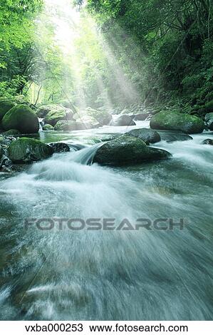 Water stream View Large Photo Image Stock Image - Water stream. Fotosearch