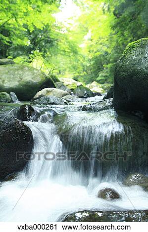 Water stream View Large Photo Image Stock Image - Water stream. Fotosearch