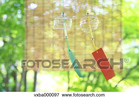 Wind chimes View Large Photo Image Stock Photo - Wind chimes. Fotosearch