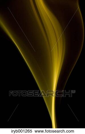 Yellow smoke on black background View Large Photo Image Stock Photography - Yellow smoke on black background. Fotosearch
