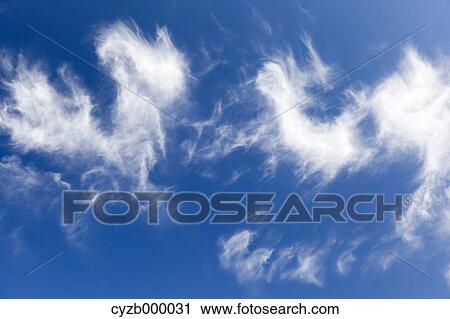 Blue sky with clouds View Large Photo Image Stock Image - Blue sky with clouds. Fotosearch