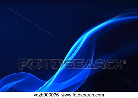 Stock Photograph - Blue Smoke. Fotosearch