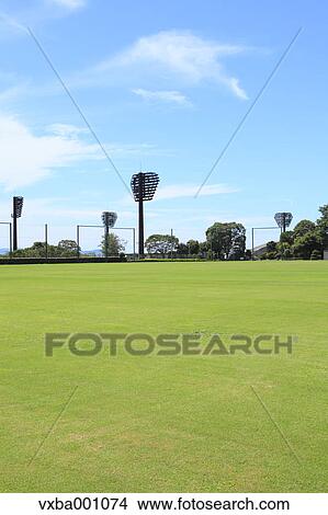 Football ground View Large Photo Image Picture - Football ground. Fotosearch