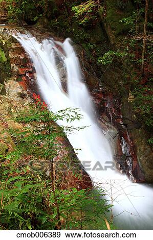Goro waterfall, Nara Prefecture View Large Photo Image Stock Photo - Goro waterfall, Nara Prefecture. Fotosearch