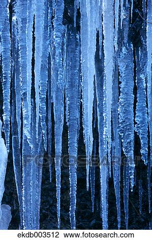 Icicles, Nagano Prefecture View Large Photo Image Stock Image - Icicles, Nagano Prefecture. Fotosearch
