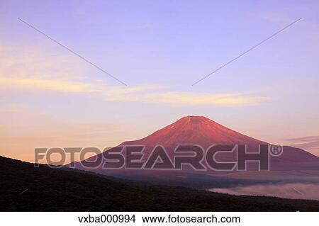 Mount Fuji and Lake Yamanaka, Yamanashi Prefecture View Large Photo Image Picture - Mount Fuji and Lake Yamanaka, Yamanashi Prefecture. Fotosearch