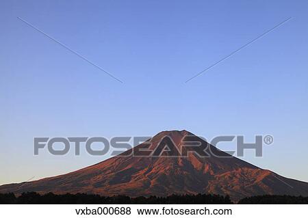 Mount Fuji, Yamanashi Prefecture View Large Photo Image Stock Photo - Mount Fuji, Yamanashi Prefecture. Fotosearch
