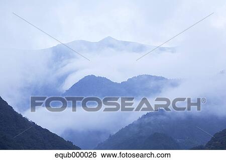 Mountains and fog, Wakayama Prefecture View Large Photo Image Stock Photograph - Mountains and fog, Wakayama Prefecture. Fotosearch