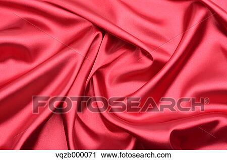 Stock Image - Red drape. Fotosearch