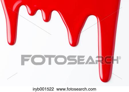 Stock Image - Red liquid. Fotosearch