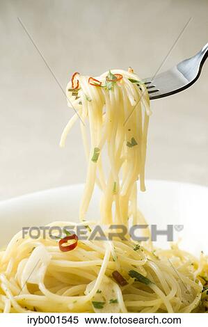 Stock Photography - Spaghetti Peperoncino. Fotosearch