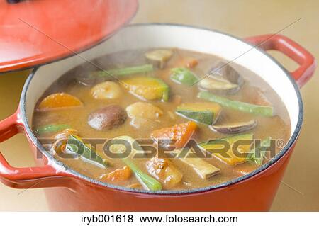 Vegetable curry View Large Photo Image Stock Photo - Vegetable curry. Fotosearch