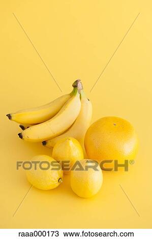 Stock Image - Yellow fruits. Fotosearch