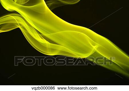 Stock Photograph - Yellow smoke. Fotosearch