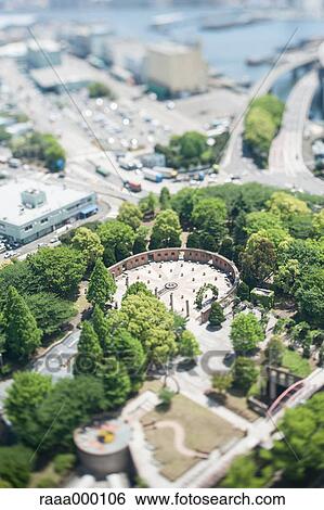 Stock Photograph - Yokohama City, Kanagawa Prefecture. Fotosearch