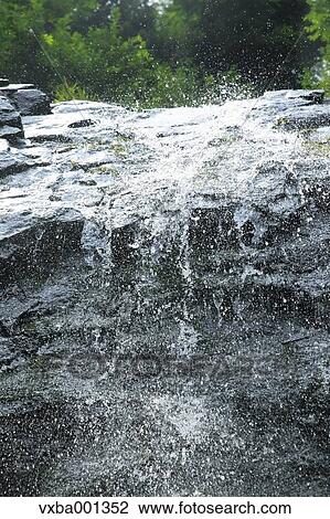 Asahi waterfall, Shizuoka Prefecture View Large Photo Image Stock Image - Asahi waterfall, Shizuoka Prefecture. Fotosearch