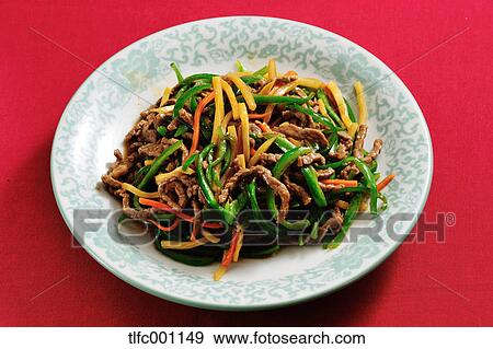 Chinese-style pepper steak View Large Photo Image Stock Photo - Chinese-style pepper steak. Fotosearch