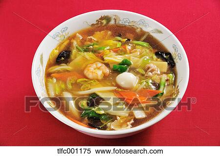 Chinese-style ramen noodles View Large Photo Image Stock Photography - Chinese-style ramen noodles. Fotosearch