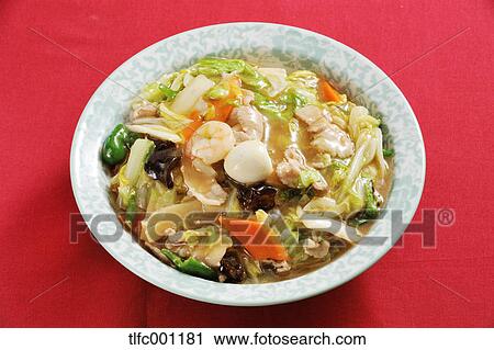 Stock Image - Chinese-style sauce bowl. Fotosearch
