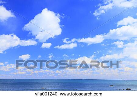 Stock Image - Hattachi coast, Fukushima prefecture. Fotosearch