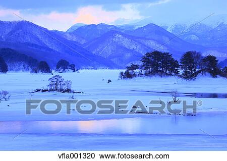 Lake Akimoto, Fukushima Prefecture View Large Photo Image Stock Image - Lake Akimoto, Fukushima Prefecture. Fotosearch
