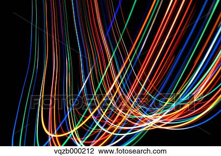 Stock Image - Light trails. Fotosearch