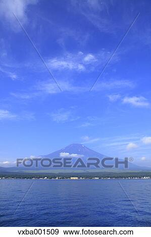 Mount Fuji and Lake Yamanaka, Yamanashi Prefecture View Large Photo Image Stock Photo - Mount Fuji and Lake Yamanaka, Yamanashi Prefecture. Fotosearch