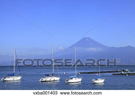 Mount Fuji from Suruga Bay, Shizuoka Prefecture View Large Photo Image Stock Image - Mount Fuji from Suruga Bay, Shizuoka Prefecture. Fotosearch