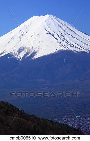 Mount Fuji, Yamanashi Prefecture View Large Photo Image Stock Image - Mount Fuji, Yamanashi Prefecture. Fotosearch
