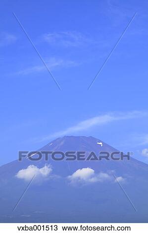 Stock Image - Mount Fuji, Yamanashi Prefecture. Fotosearch