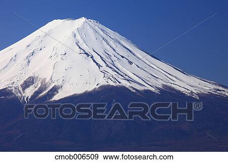 Stock Photo - Mount Fuji, Yamanashi Prefecture. Fotosearch