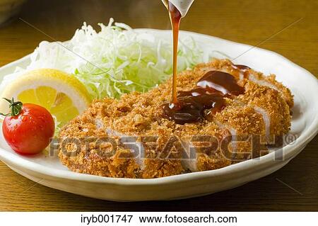 Pork cutlet View Large Photo Image Stock Photo - Pork cutlet. Fotosearch