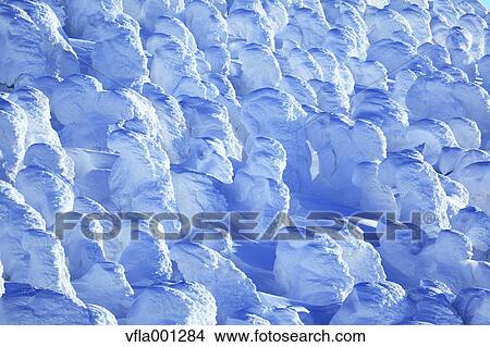 Picture - Snow in Zao, Yamagata Prefecture. Fotosearch