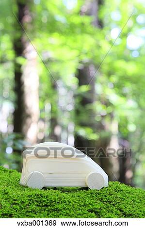 Wooden car View Large Photo Image Stock Photo - Wooden car. Fotosearch
