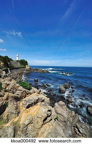 Anori cape, Mie Prefecture View Large Photo Image Stock Image - Anori cape, Mie Prefecture. Fotosearch