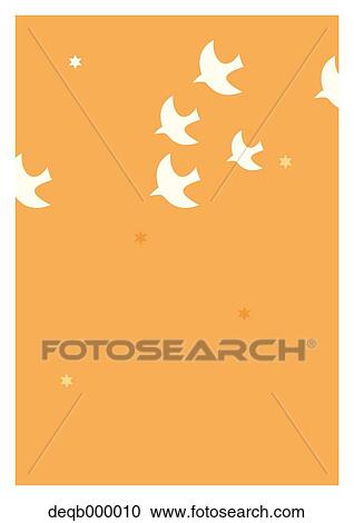 Stock Image - Birds illustration. Fotosearch