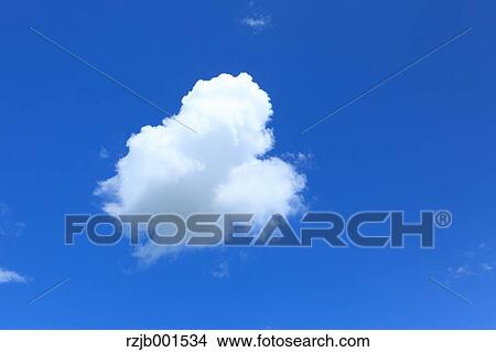Blue sky with clouds View Large Photo Image Picture - Blue sky with clouds. Fotosearch