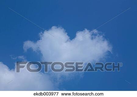 Stock Photo - Blue sky with clouds. Fotosearch