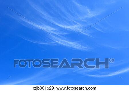 Blue sky with clouds View Large Photo Image Stock Photo - Blue sky with clouds. Fotosearch