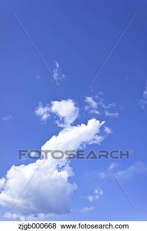 Stock Photo - Blue sky with clouds. Fotosearch