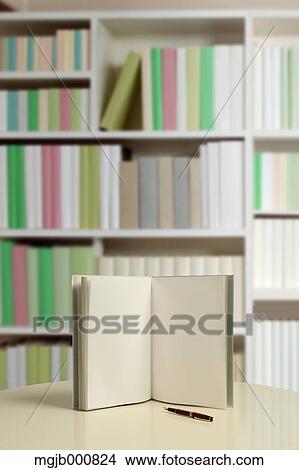 Book and white bookshelf View Large Photo Image Picture - Book and white bookshelf. Fotosearch