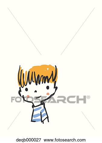 Boy illustration View Large Photo Image Stock Photo - Boy illustration. Fotosearch